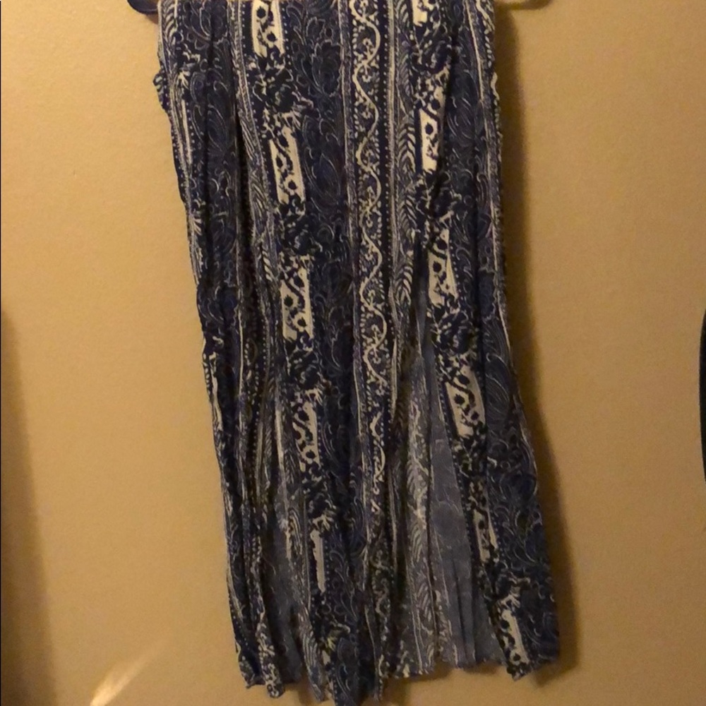 AMERICAN EAGLE BLUE MAXI SKIRT